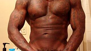 bbc worship: hallelujah johnson begs muscular monster home