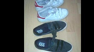 Thirty Minutes Sneaker Fetish Play in Marion's Cozy Home