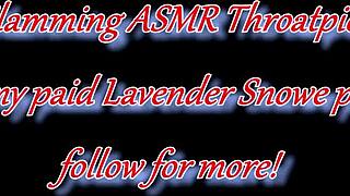 European Goth Goddess Gags on Upside-Down Facefuck Creampie