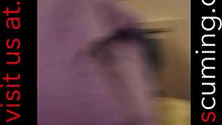 Ebony BBW Mama's Swollen Pussy Pumped and Licked by Black Stud