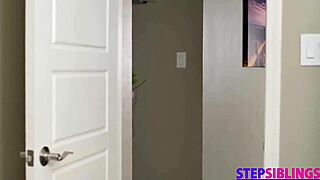 imagine fucking petite 18+ stepsis kenzie reeves bent over in socks on bedroom bed