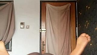 little black slut bent over in garage takes pussy punishment doggystyle