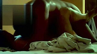 Macho ties cuck outside and fucks married Karina missionary creampie style.