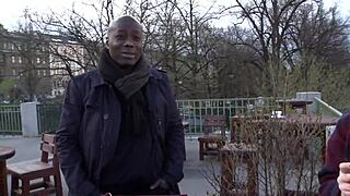 Impudent Cuck Watches Black Bull Ass Fuck Wife Licks Cum