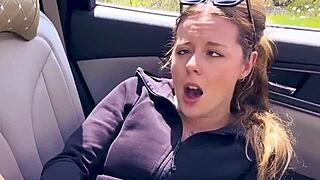 bisexual girls compilation drives car licking wet pussies