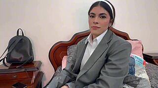 Dude this student meets a street stranger and gets wildly seduced natismiam style