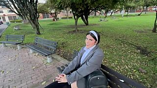 Dude this student meets a street stranger and gets wildly seduced natismiam style