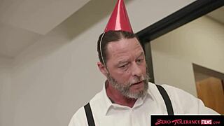 damn nicole doshi's big tits bounce wild during that sloppy office cowgirl ride at work