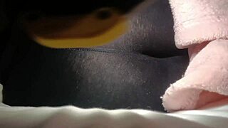 Latina Wife in Tight Leggings Poses