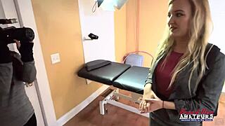 Kinky Blonde Alex's Tits And Pussy Devoured By Coed!