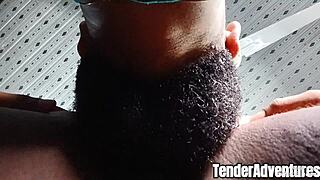 i worship big booty ebony mara exotic's ass while bbc fucks her deep