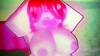 What happens when she flashes wildly in front of crowds outdoors?