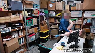 Chubby Big Tit Teen 18+ Fucks Hard After Cop Catch!