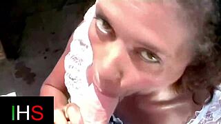 Sexy Mulatta's Pussy Ass Pounded Outdoors Hard