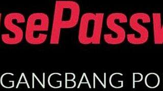 wanna watch this sexy black-haired latina make out then take monster cock anal bent over?