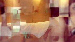 Ellie Shou's pussy devoured then sucks older guy's cock