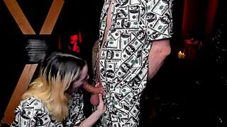 Blonde BDSM Slave Fucked Rough All Holes Creampie Teaser