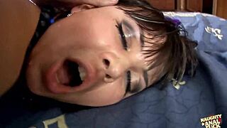 did the busty brunette's cowgirl ride shake that big ass enough?