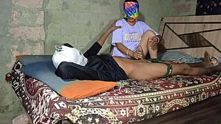 i caught my roommate's hot indian desi ass shaking for secret sex