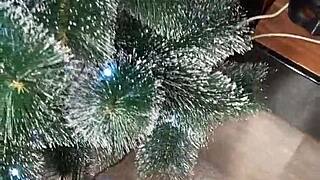 step sister gifts her holes in christmas costume