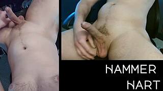 German bodybuilder unloads twice on huge cock multiview 😈💦