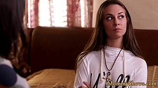 High-Heeled MILF Scissors with Gorgeous Teen!