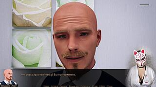 SECRETARY in SKIRT gets ROUGH UPSKIRT FUCK in OFFICE GAME