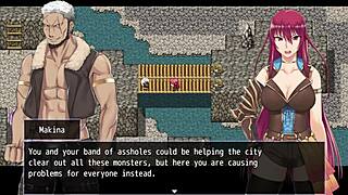 MAKINA tied up uses THROAT PUSSY for massive FACIAL finish