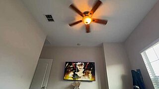 stepbro sneaks yoga pants rip on ebony ass