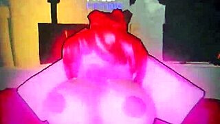 What happens when she flashes wildly in front of crowds outdoors?