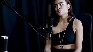 Kamilla Werneck Sucks Cock And Teases Bia Hot's Tits In Sheer Lingerie