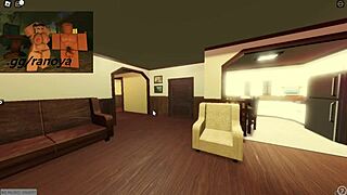 Milf slut bent over for rough anal creampie doggystyle game