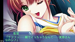 blond cheerleader cutie itagaki teases in shortmovie part 03