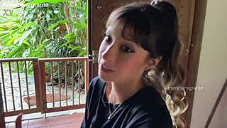 daddy's babysitter home alone wanna help me try something new