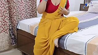 Boss rams big tits indian whore cowgirl cumshot private hindi party