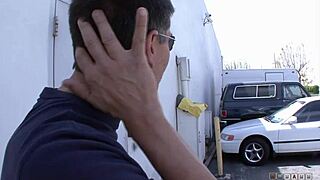 Seductive Cougar Spreads Heels for Stranger's Deep Cock Ride