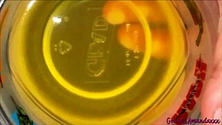 i collect my pee in bathroom for your worship