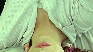 Kinky Tgirl Melody Strokes Feet To Cum-Eating Climax!