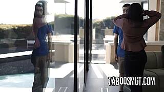 watch wife ride neighbor while lesbian babe stares