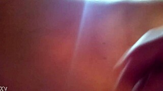 my wife's big cougar tits bounce wildly