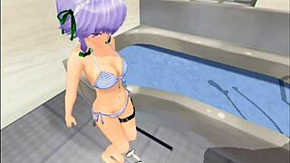 Bathroom Fetish MMD Adventures Get Super Wet