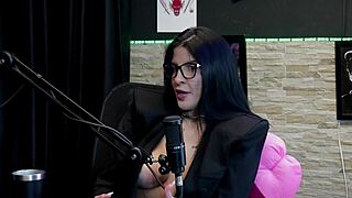 Leticia Braga's Swinger Casting Comp on Sheer Red!