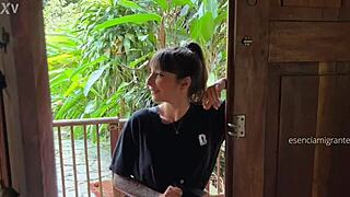 daddy's babysitter home alone wanna help me try something new