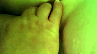 my wife's big cougar tits bounce wildly