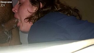 wanna see her gag on cock in those panties?