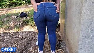 went to the woods and fucked this huge ass bbw hard