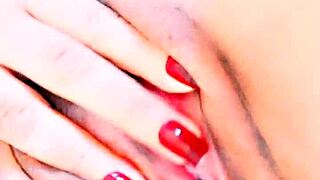 watch milla santiago masturbate her latina teen pussy to orgasm on massage table