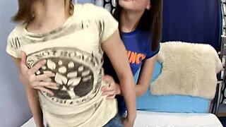 Teen Pussy Stretched Wide In Brutal Fisting Action