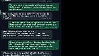 Ella Challenges My Cock Growth and Gets Huge Surprise Slap