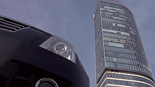 Megan Glock endures MMF threesome double penetration